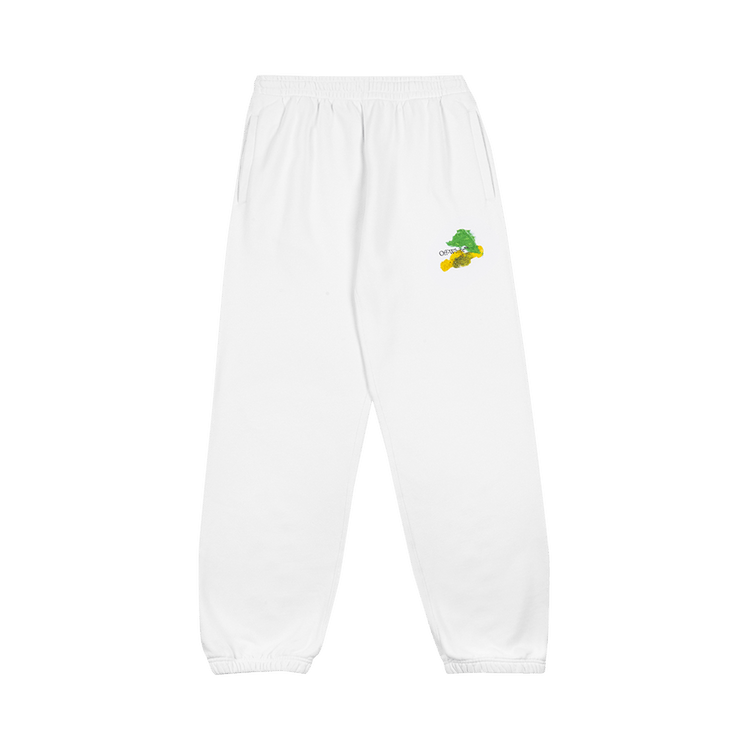 Off-White Hand Arrow Boxy Hoodie 'White/Multicolor'