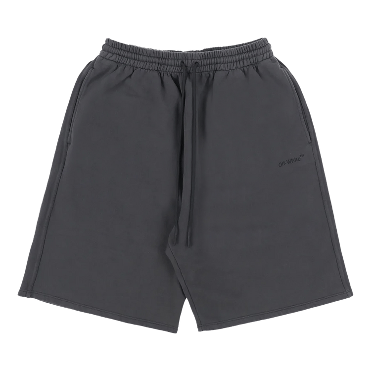 Off-White Diag Stripe Shorts 'Black'