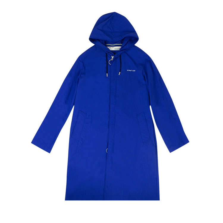 Off-White Diag Raincoat 'Blue'