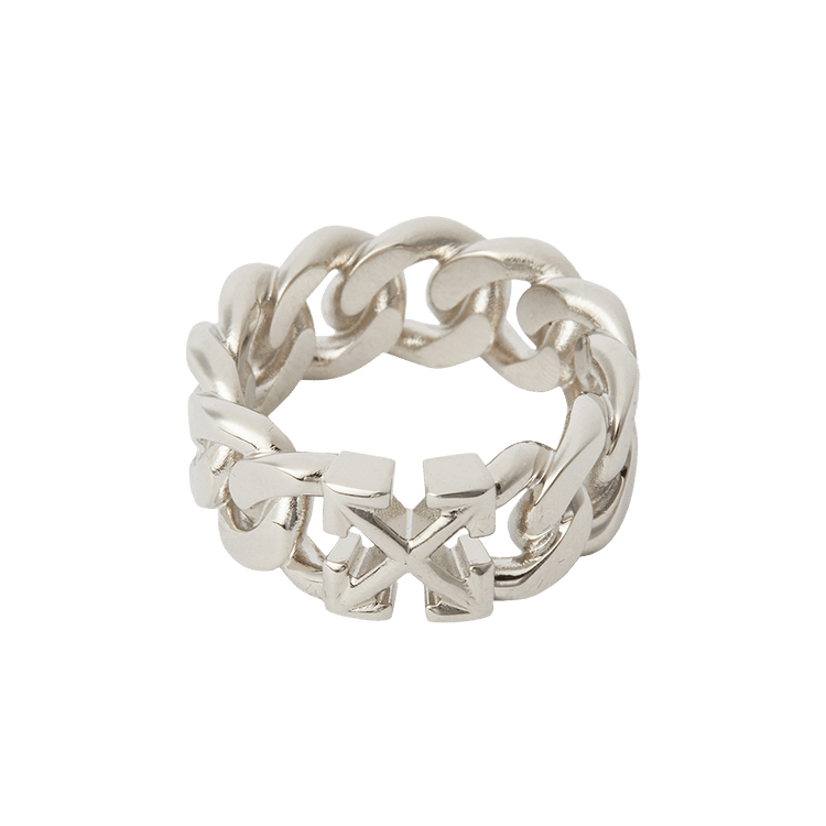 Off-White Arrow Chain Ring 'Silver'