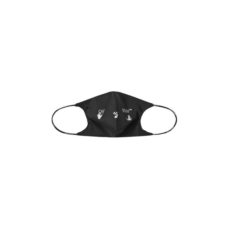 Off-White Swimm Simple Mask 'Black/White'