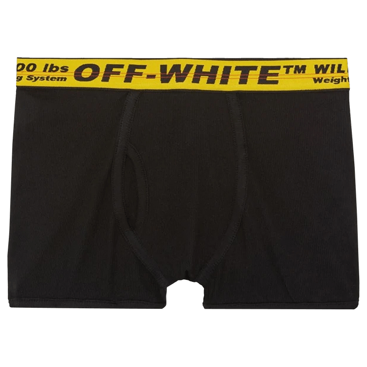Off-White Classic 3-Pack Industrial Boxers 'Black/Yellow'