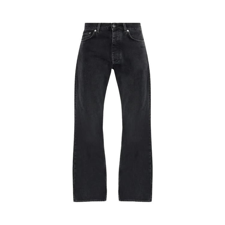 Off-White Script Logo 90s Skate Jeans 'Vintage Black'