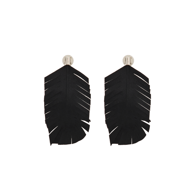 Marni Metal Earrings 'Black'