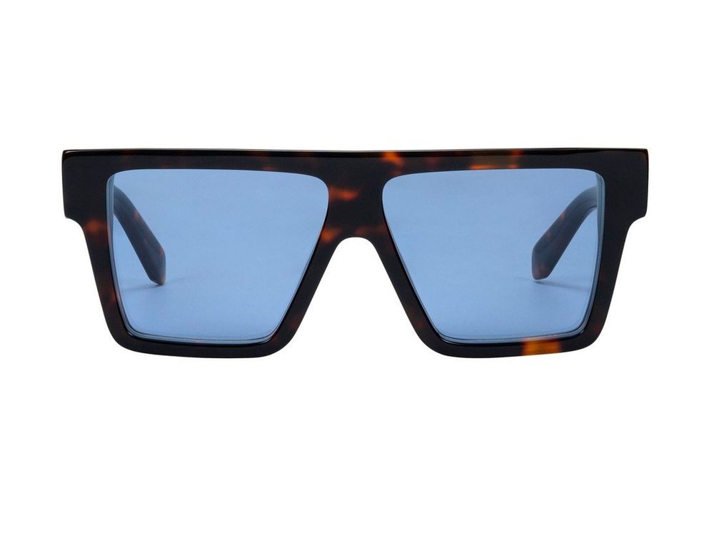 Off-White Arrows Logo Square Frame Sunglasses