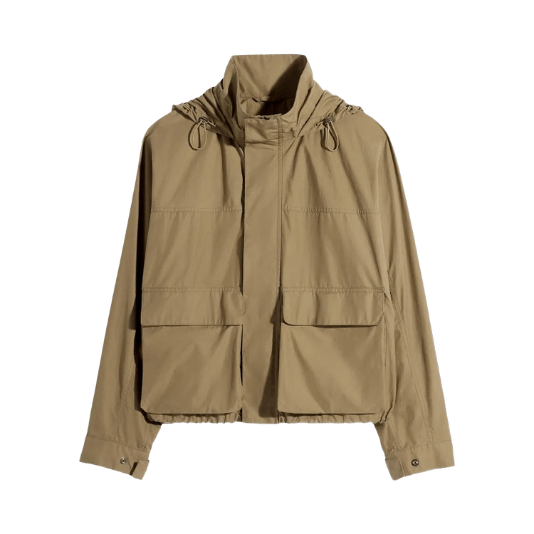 Lemaire Short Rain Parka 'Khaki'