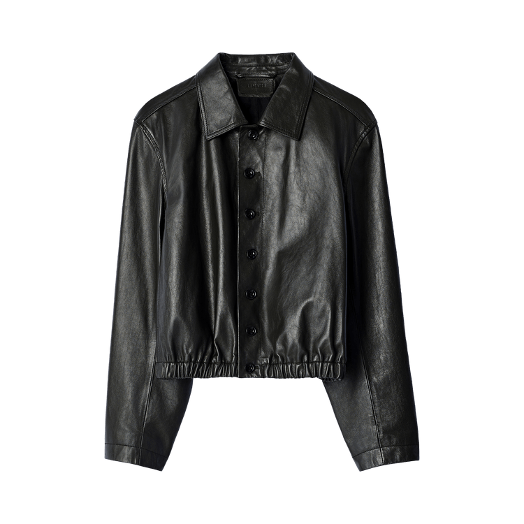Lemaire Soft Leather Blouson 'Dark Espresso'