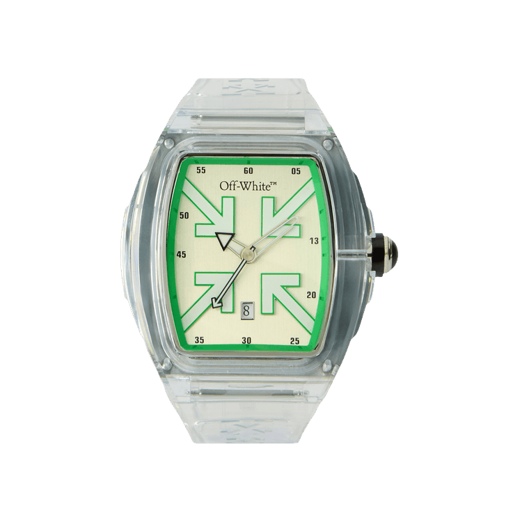 Off-White Beat Synthetic Watch 'Transparent'