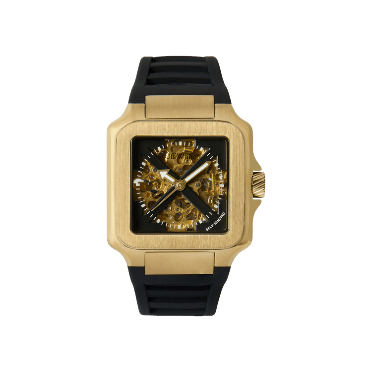 Off-White Proto Auto Silicone Watch 'Gold'