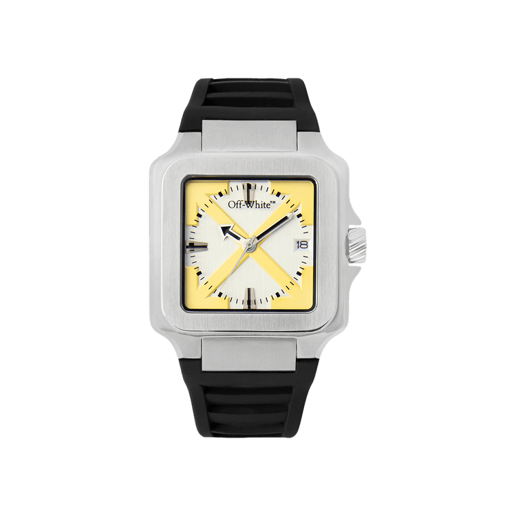 Off-White Proto Layer Silicone Watch 'Stainless Steel'