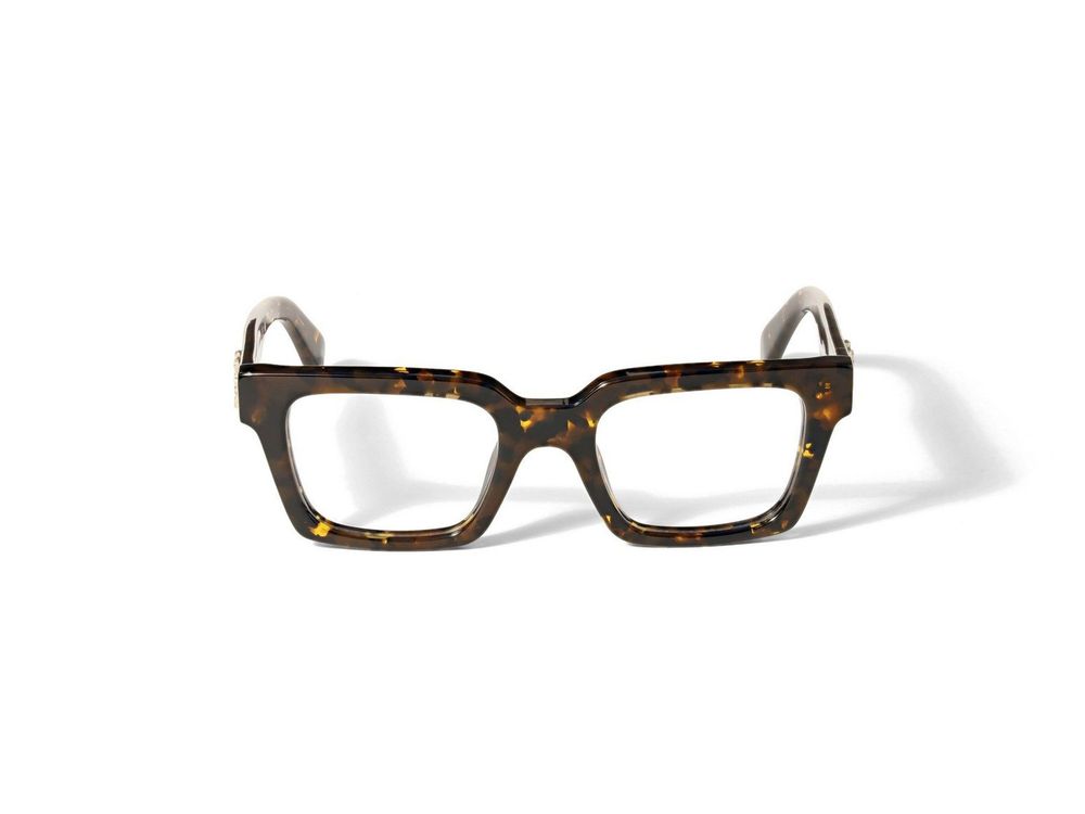 Off-White Arrows Logo Square Frame Glasses