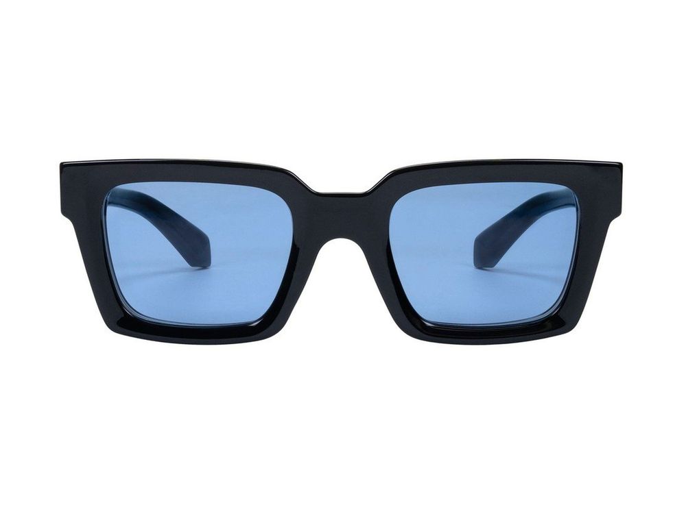 Off-White Arrows Logo Square Frame Sunglasses