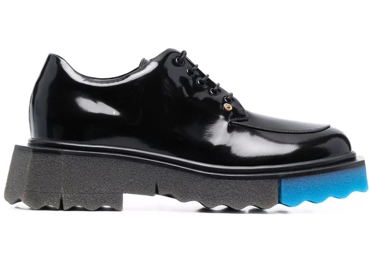 Off-White High-Shine Black Blue (Women's)