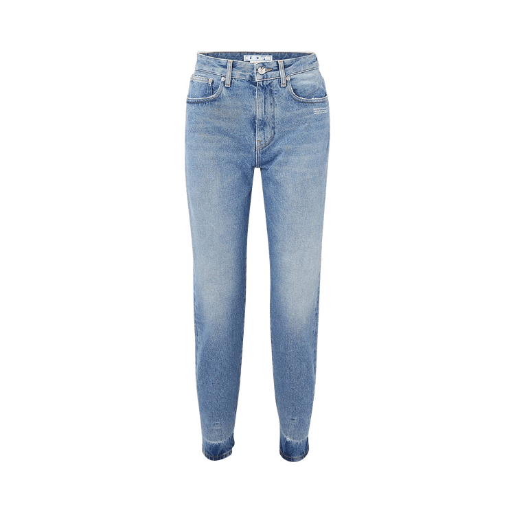 Off-White Corporate Straight Leg Pant 'Blue/White'