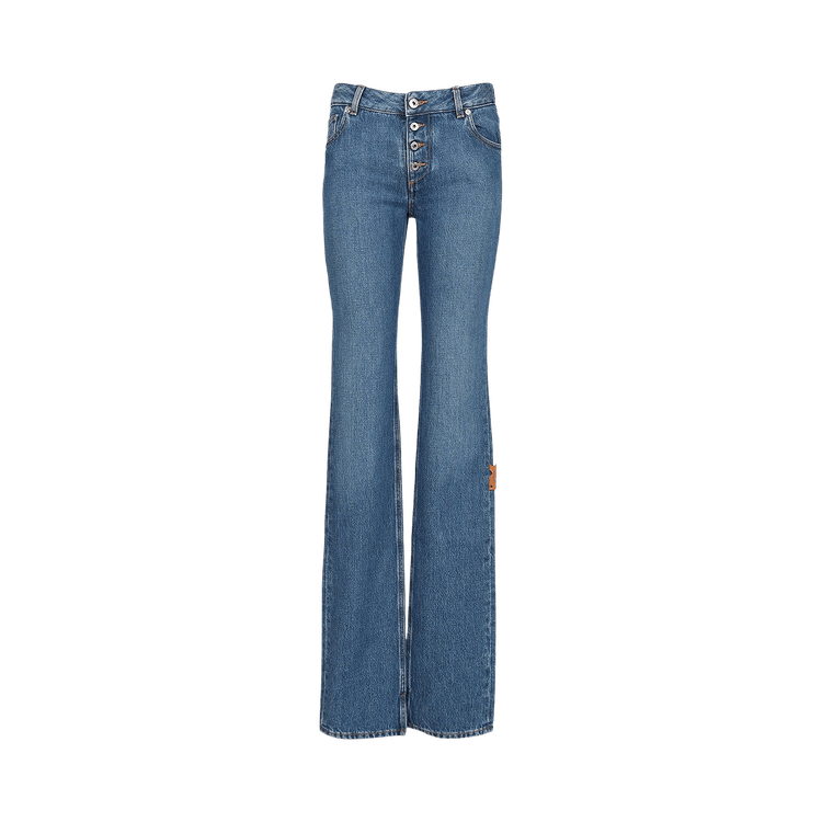 Off-White Britney Jeans 'Medium Blue'