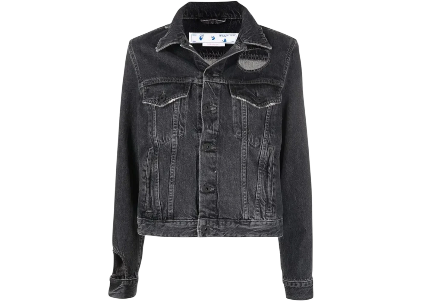 OFF-WHITE Meteor Regular Jacket Gray