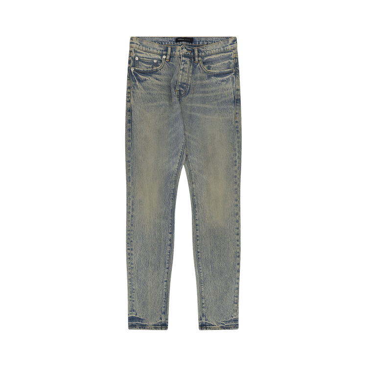 PURPLE BRAND Sunshine Coated Skinny Jeans 'Light Indigo'