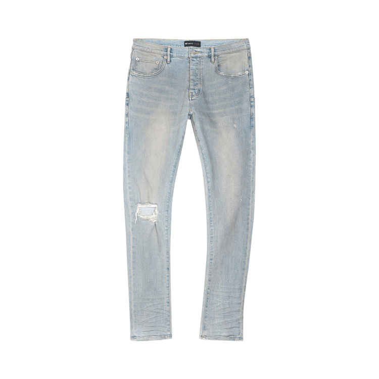 PURPLE BRAND Low Rise Skinny Jean 'Light Dirty Wax'