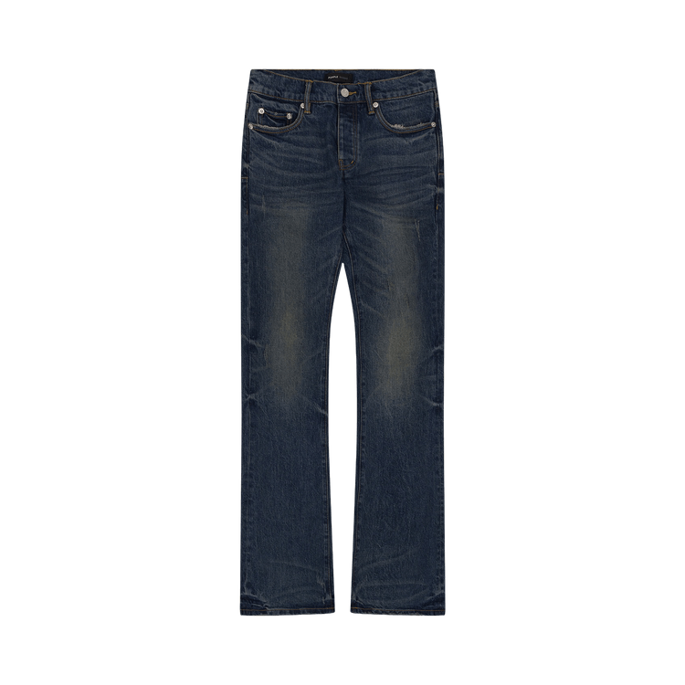 PURPLE BRAND Kintsugi Flare Jeans 'Dark Indigo'