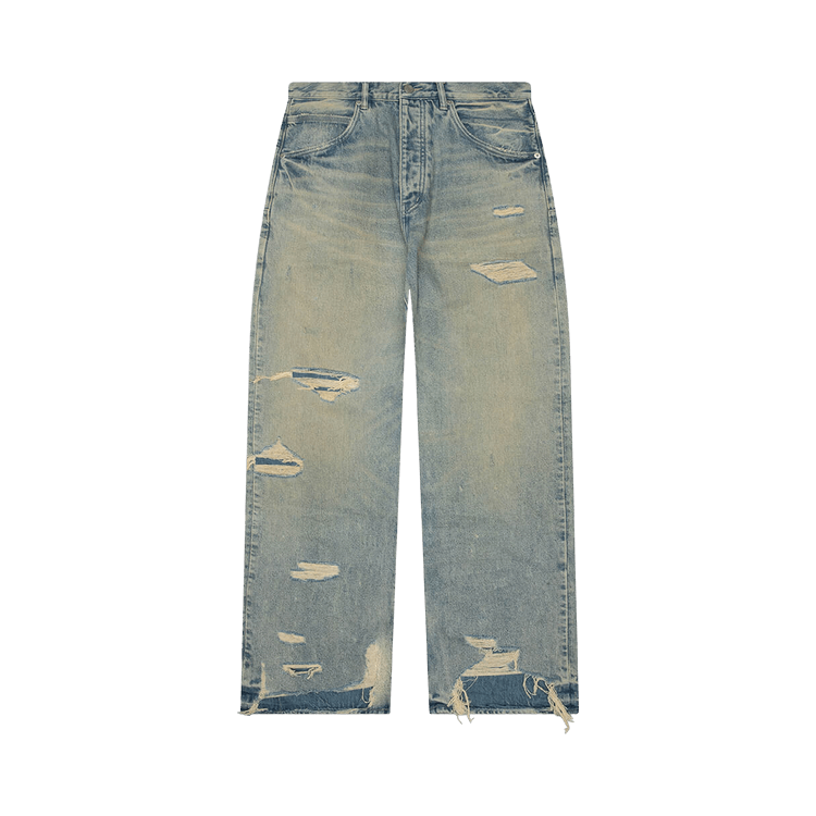 PURPLE BRAND Antique Destroyed Tinted 'Light Indigo'