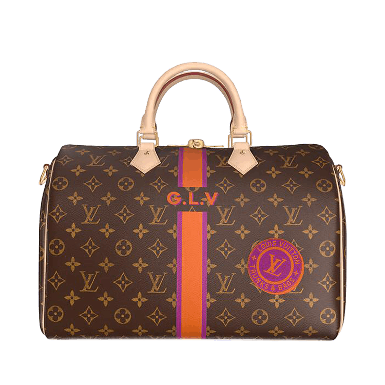 Louis Vuitton Speedy Bandoulière 35 Mon Monogram (Custom Order) 'Brown Monogram Canvas'