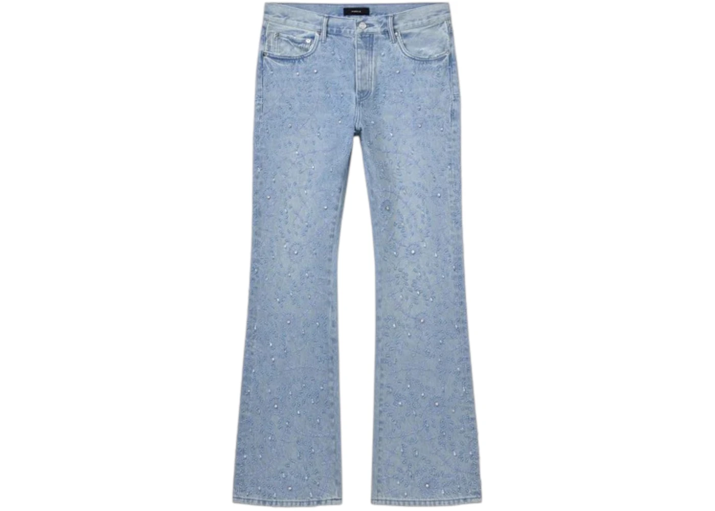Purple Brand P026 Embellished Jean Light Indigo