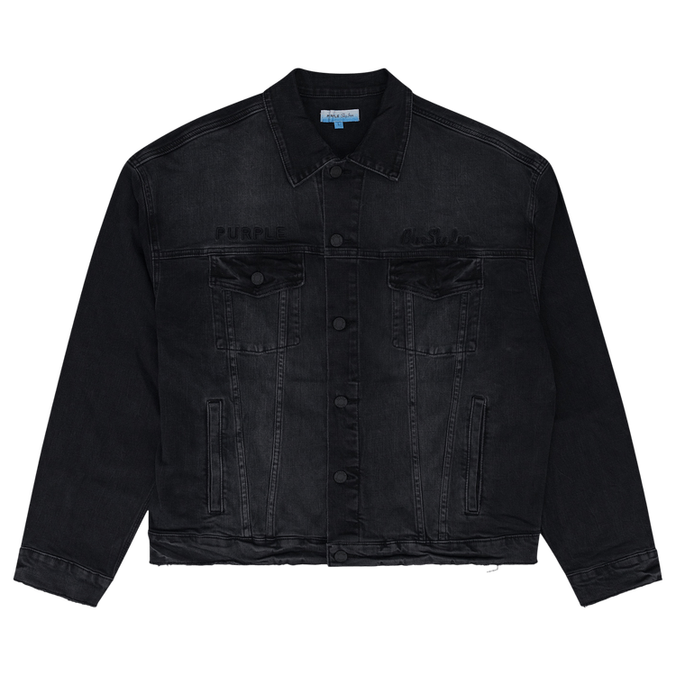 PURPLE BRAND x Blue Sky Jacket 'Black'