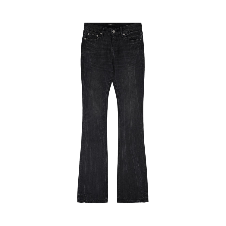 PURPLE BRAND Super Stack Flare Coated 'Black'