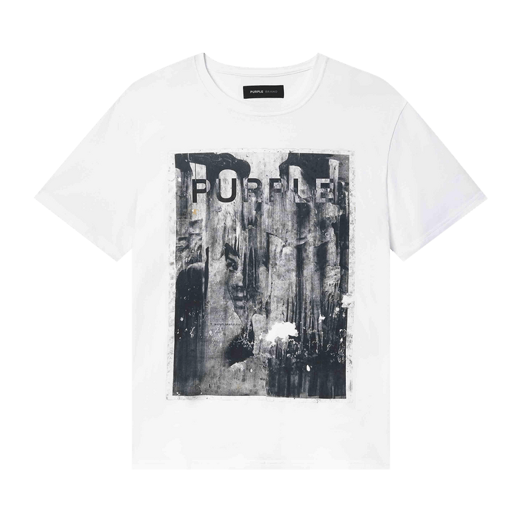 PURPLE BRAND Parking Lot Tee 'White'