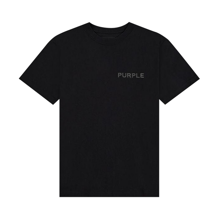 PURPLE BRAND Crystal Blur Tee 'Black'