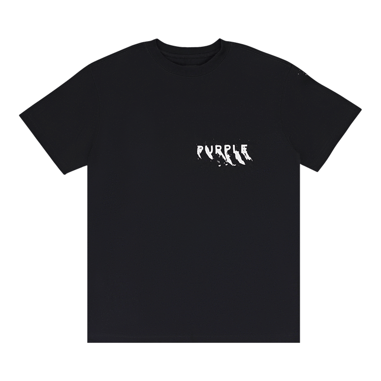 PURPLE BRAND Heavy Jersey Short-Sleeve Tee 'Black'