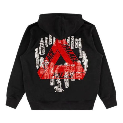 PALACE Jheeze Back Logo Printing Unisex Black
