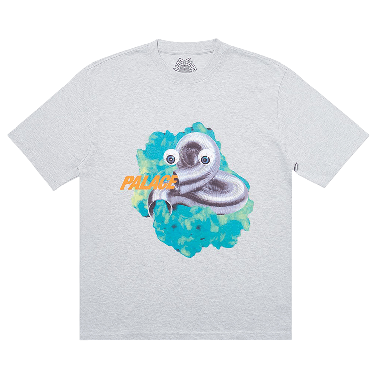 Palace Gassed T-Shirt 'Grey Marl'