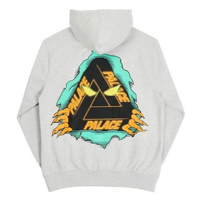PALACE Halloween Triangle Logo Sweater Unisex Grey