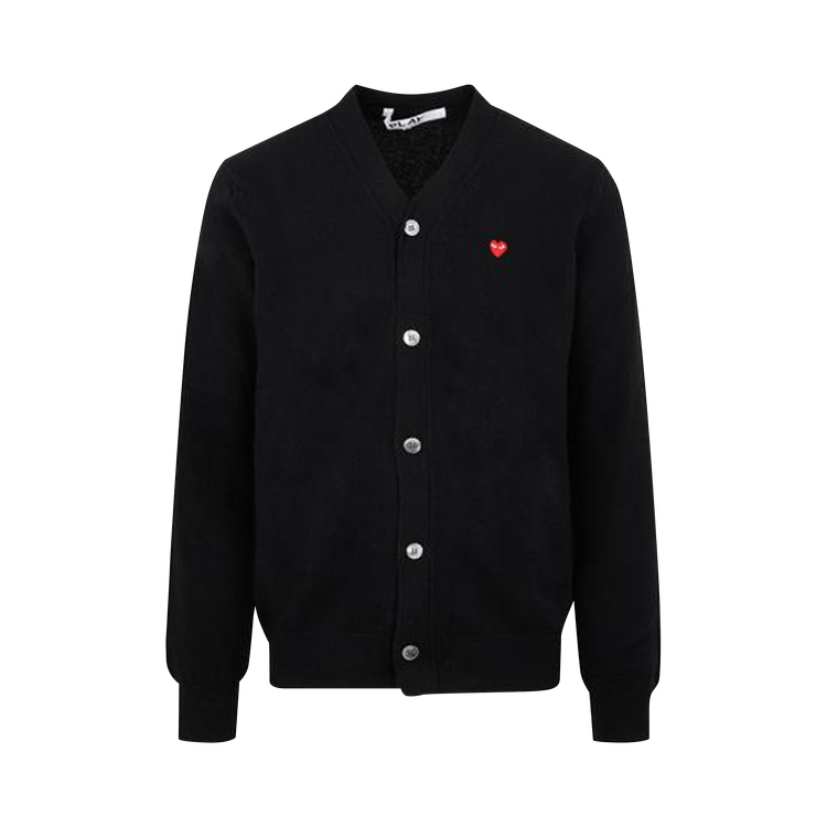 Comme des Garçons PLAY Small Heart Cardigan 'Black'