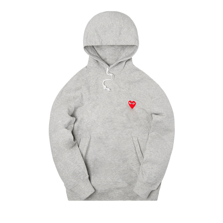 Comme des Garçons PLAY Hooded Sweatshirt 'Grey'