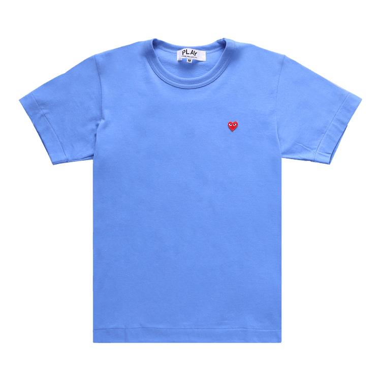 Comme des Garçons PLAY Small Red Heart Tee 'Blue'