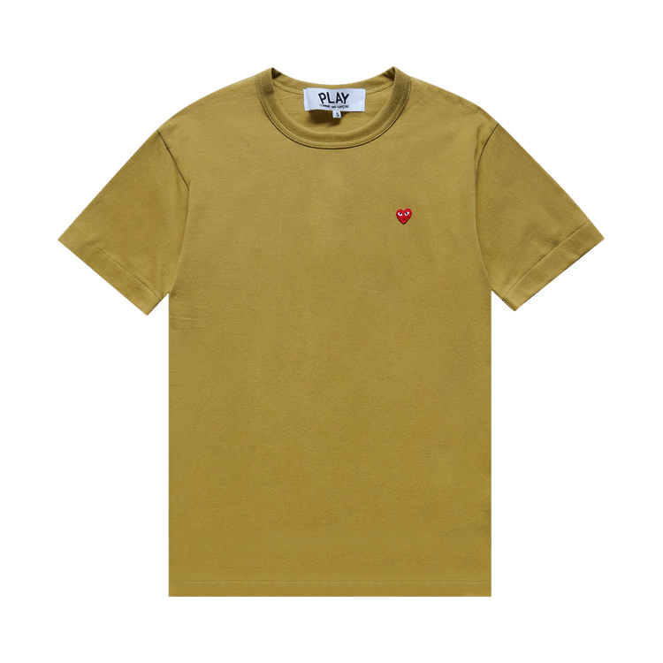Comme des Garçons PLAY Small Heart Tee 'Olive'