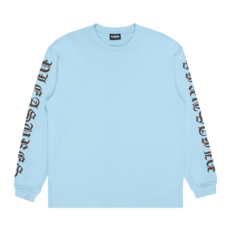 Pleasures Old E Heavyweight Long-Sleeve 'Blue'