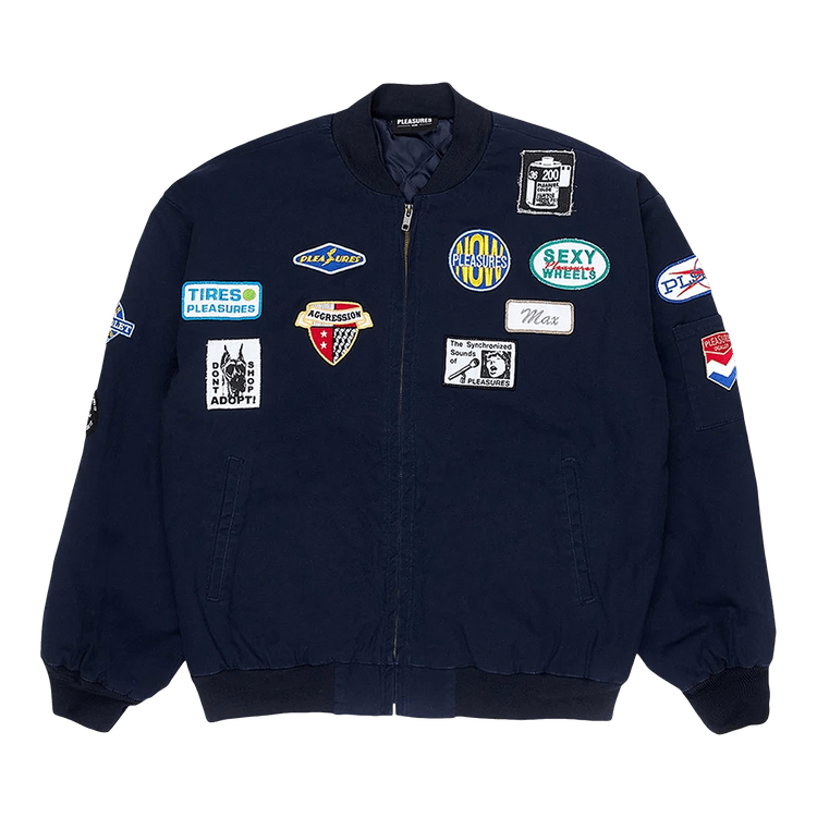 Pleasures Worms Mechanic Jacket 'Navy'