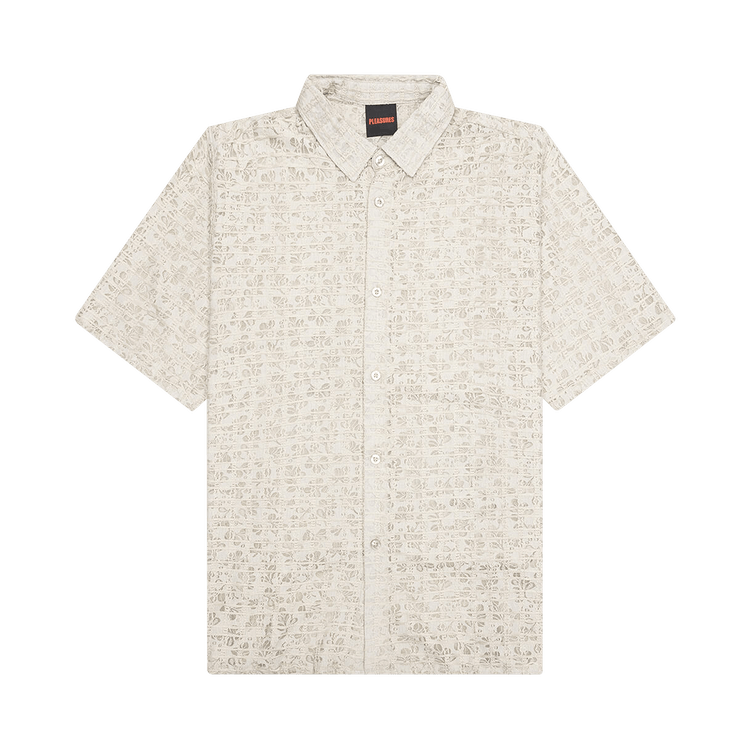 Pleasures Lacy Button Down 'Tan'