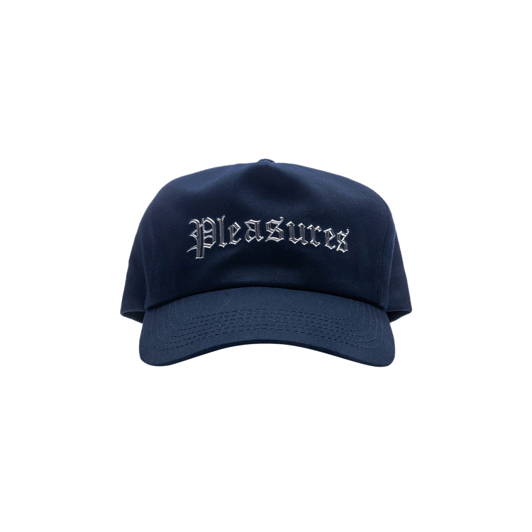 Pleasures Chrome Snapback 'Navy'