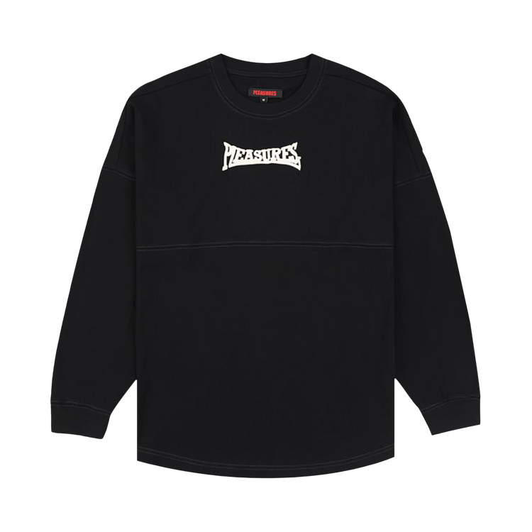 Pleasures Bulldog Heavyweight Long-Sleeve 'Black'