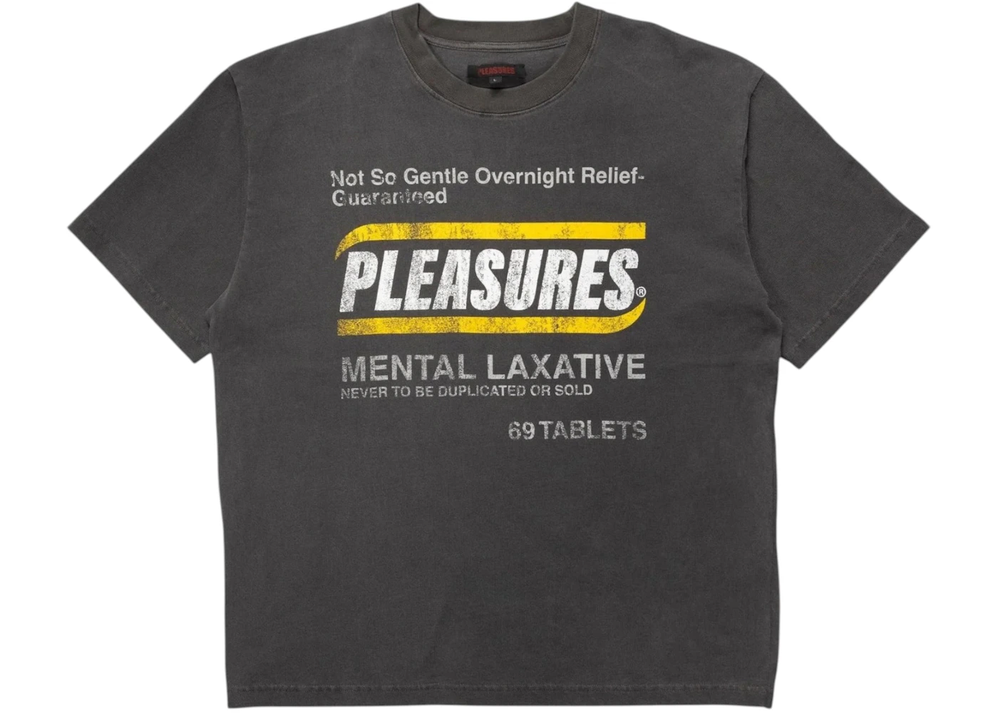Pleasures Relief Heavyweight Shirt Faded Black