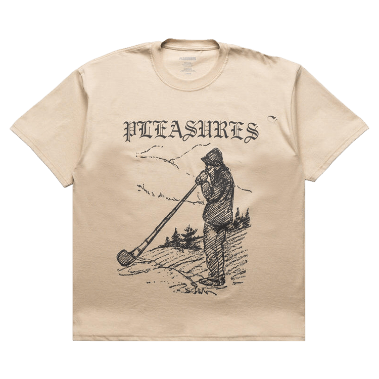 Pleasures Pipe T-Shirt 'Sand'