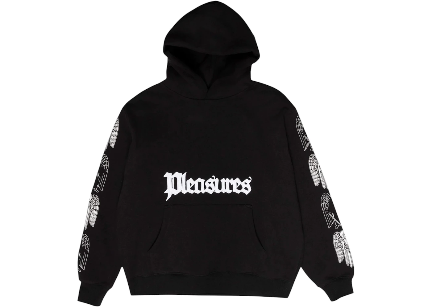Pleasures Angel Demon Hoodie Black
