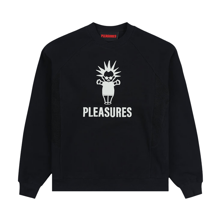 Pleasures Punk Baby Crewneck 'Black'