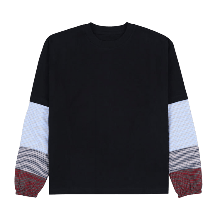 Pleasures Tartan Heavyweight Long-Sleeve 'Black'