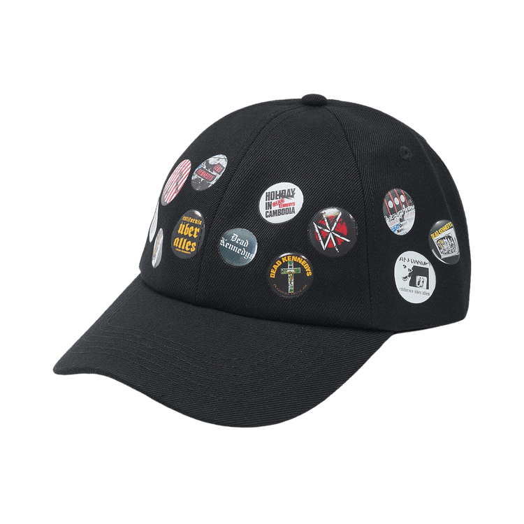Pleasures Buttons Cap 'Black'
