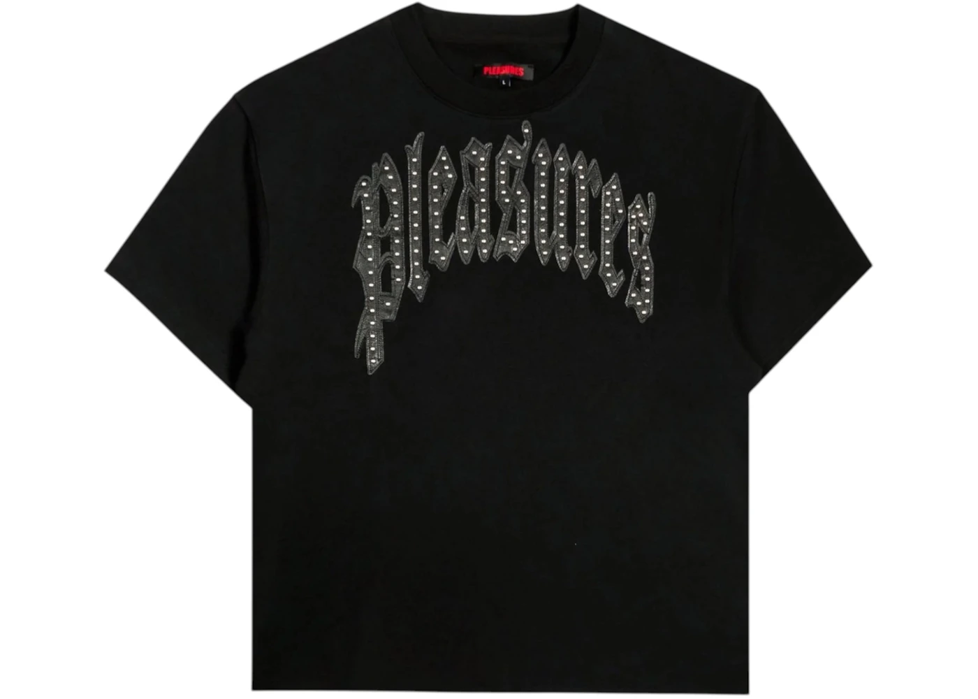 Pleasures Twitch Studded Crewneck Black